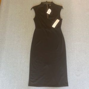 Black Midi Dress, Medium